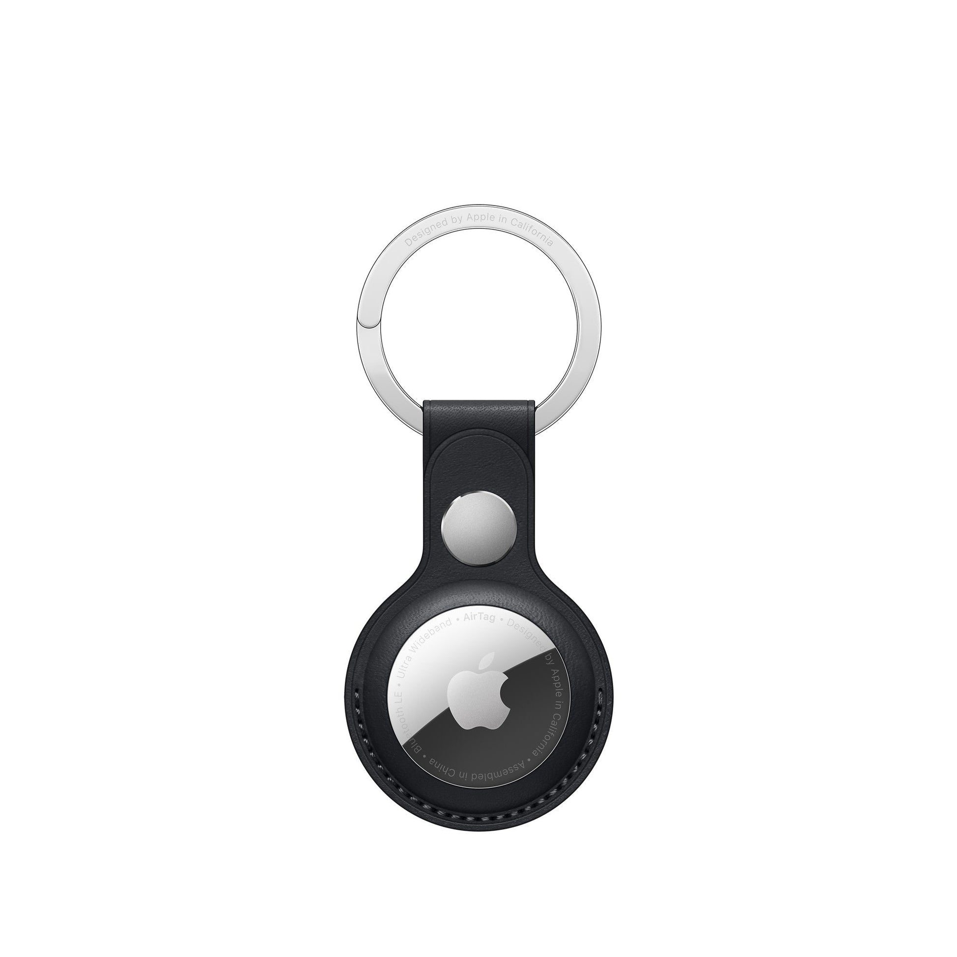 Husa Breloc Loop Original Piele Naturala Apple AirTag MMF93ZM/A - Midnight Resigilat - 194252826690 - 1