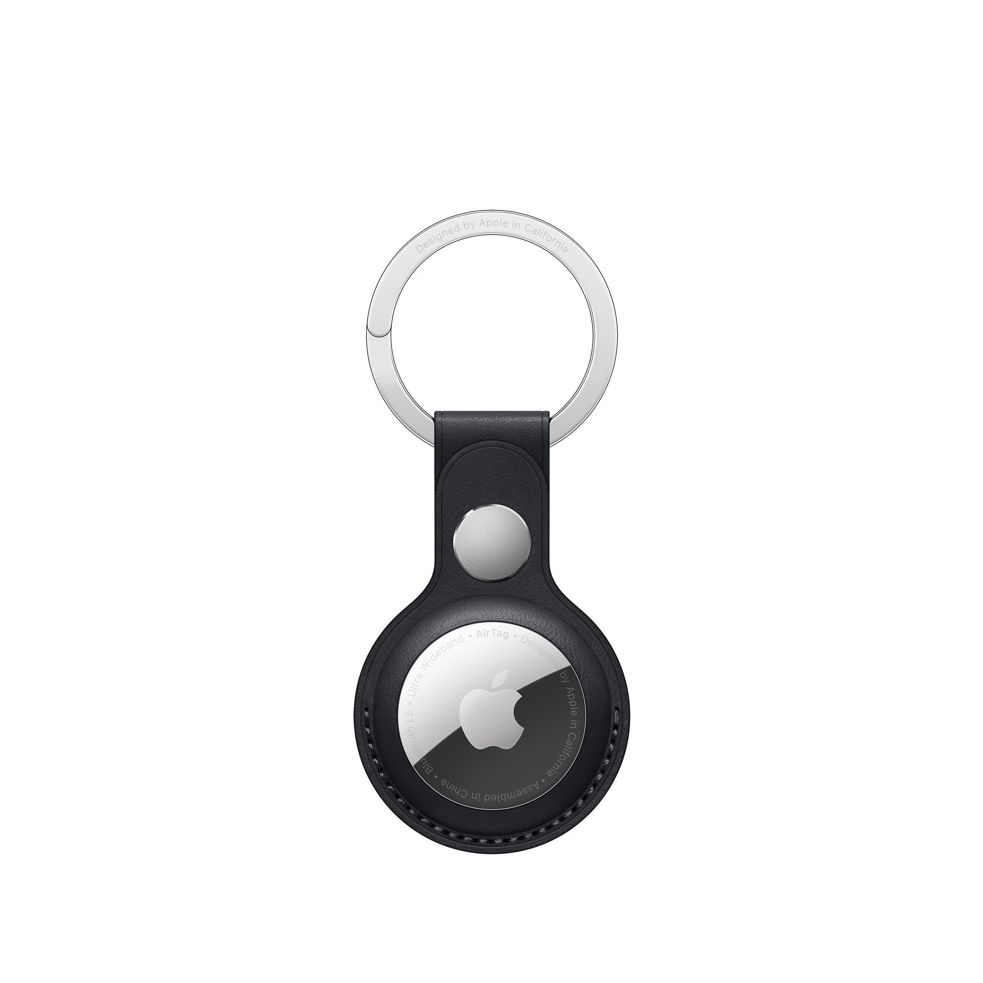 Husa Breloc Loop Original Piele Naturala Apple AirTag MMF93ZM/A - Midnight Resigilat - 194252826690 - 1