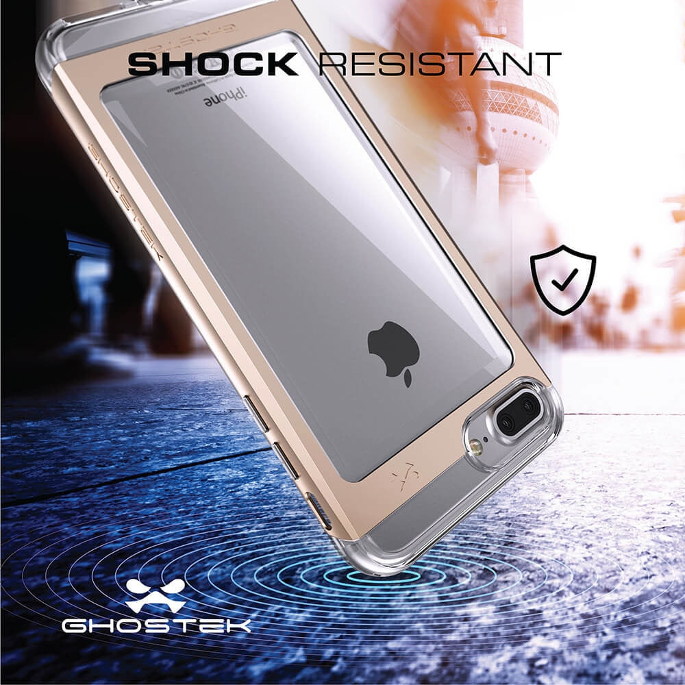 Husa Ghostek Cloak 2 & Folie Ecran - iPhone 8 Plus / 7 - Teal - GHOCAS477 - 643217497821 - 3