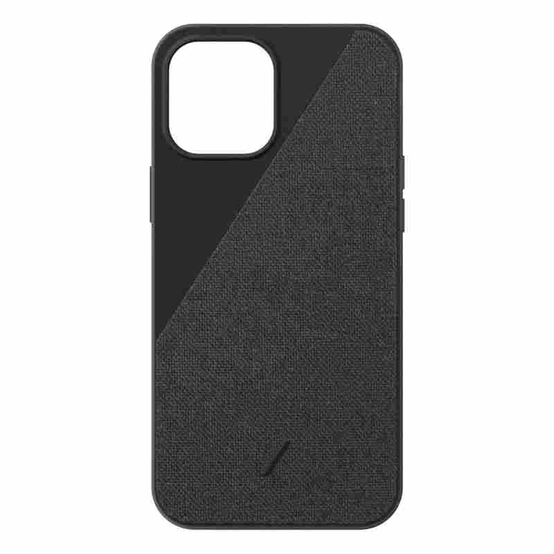 Husa Native Union Clic Canvas - iPhone 12 Pro Max - Black - CCAV-BLK-NP20L - 4895200438526 - 5