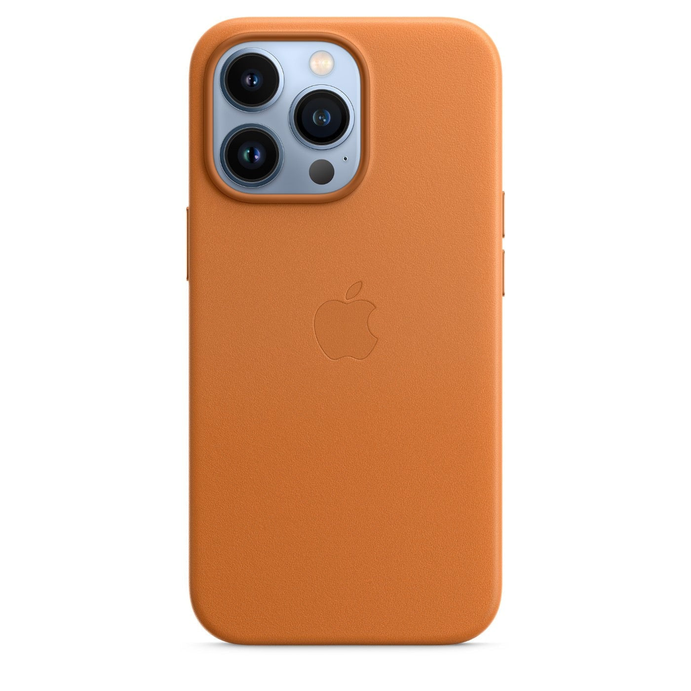 Husa Originala Piele Naturala Apple MM193ZM/A MagSafe - iPhone 13 Pro Golden Brown Resigilat - 194252779996 - 6