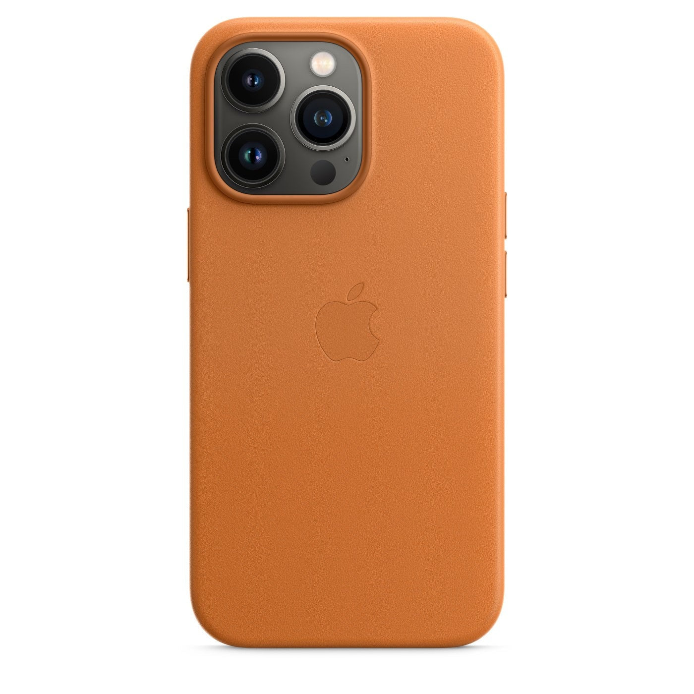 Husa Originala Piele Naturala Apple MM193ZM/A MagSafe - iPhone 13 Pro Golden Brown Resigilat - 194252779996 - 4