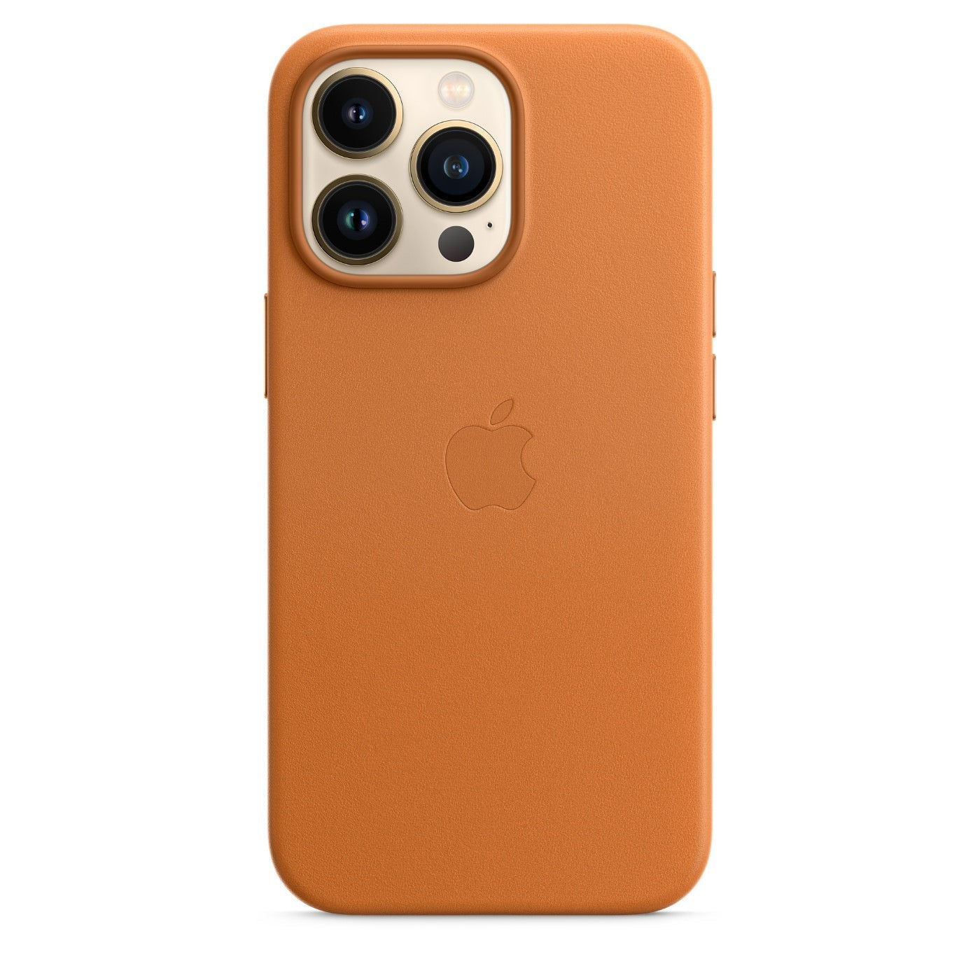 Husa Originala Piele Naturala Apple MM193ZM/A MagSafe - iPhone 13 Pro Golden Brown Resigilat - 194252779996 - 7