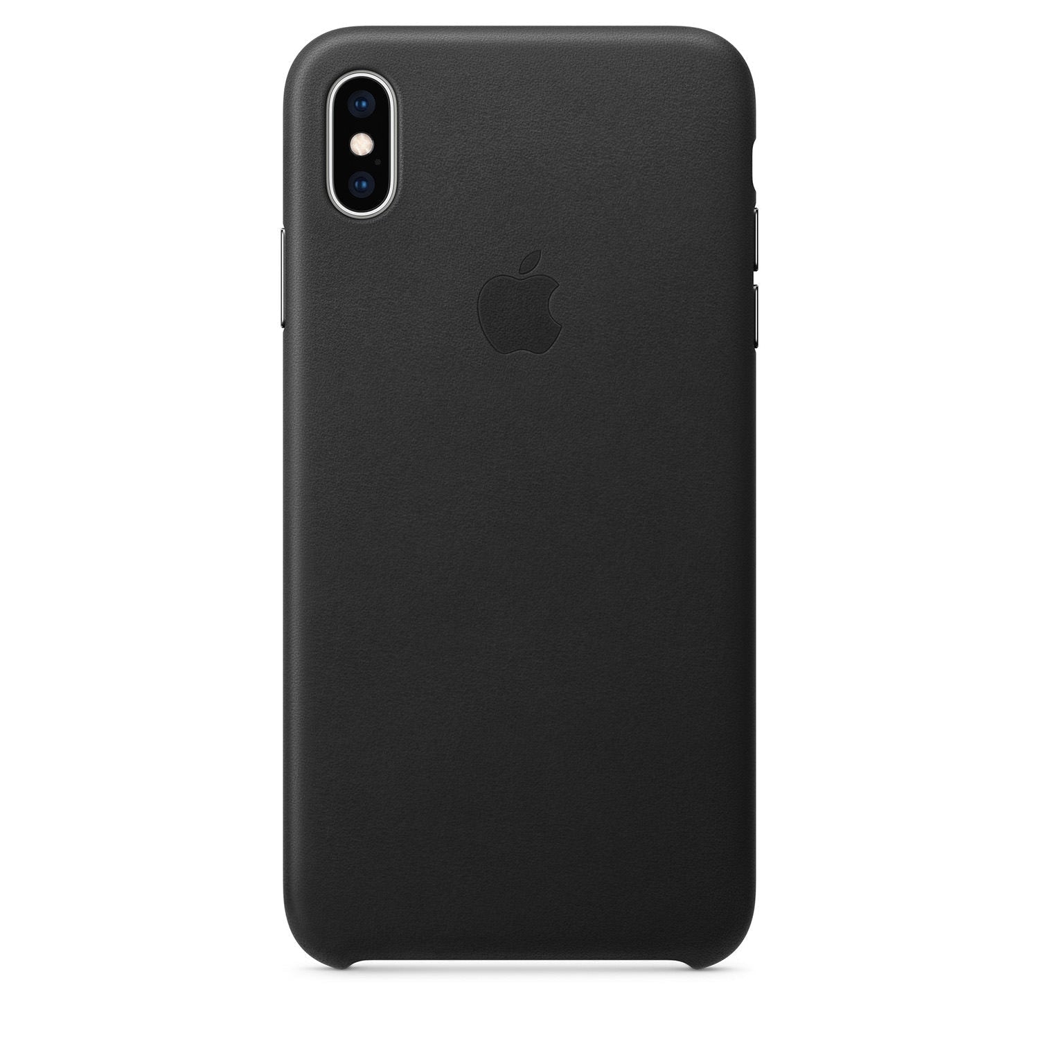 Husa Piele Naturala Apple pt. iPhone XS Max Black - MRWT2ZM/A Originala - 190198763464 - 1