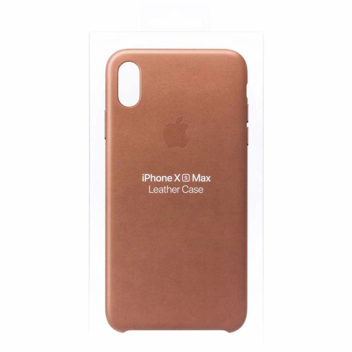 Husa Piele Naturala Apple pt. iPhone XS Max Saddle Brown - MRWV2ZM/A Originala Resigilat - MRWV2ZM/A-1 - 0190198763501 - 7