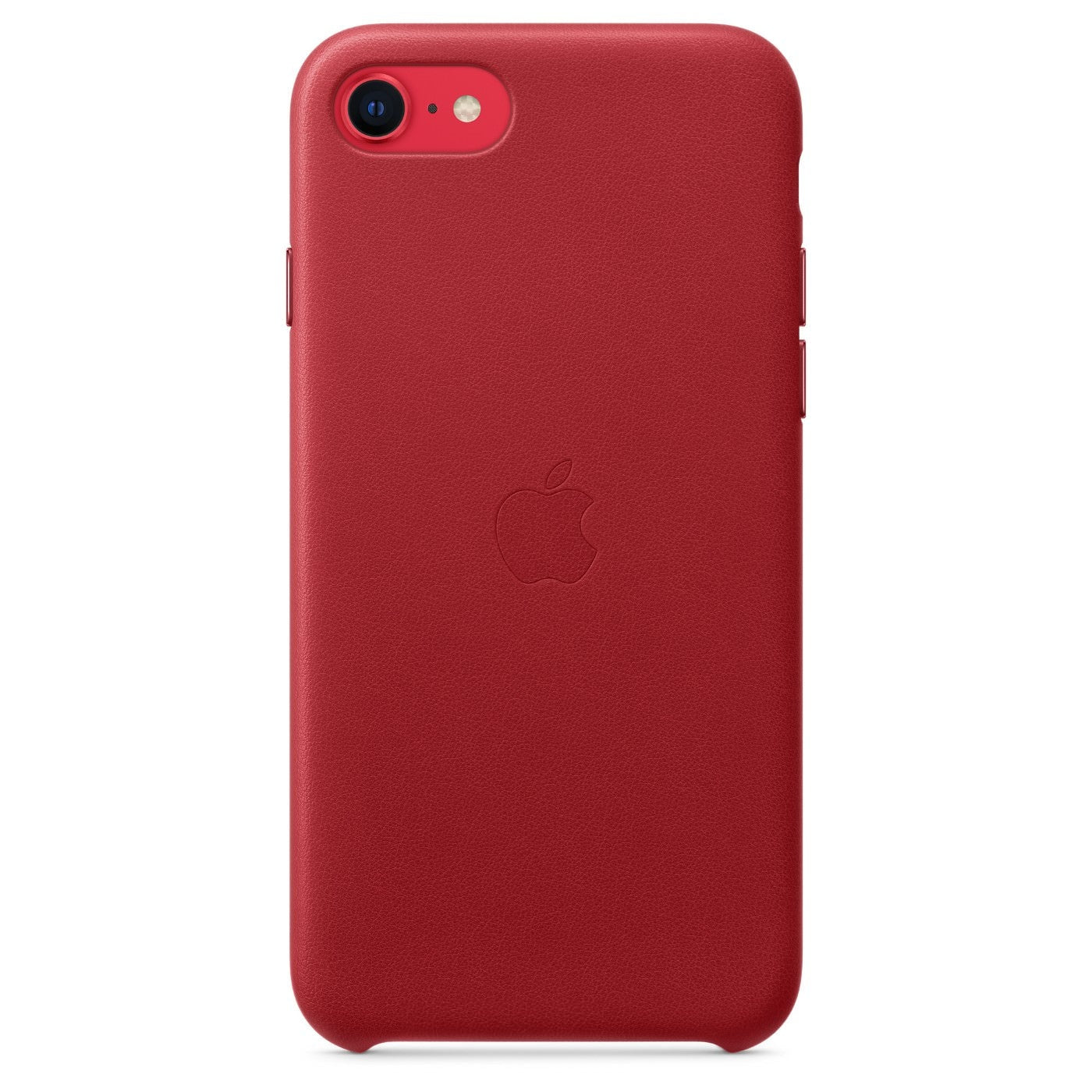 Husa Originala Piele Naturala Apple MXYL2ZM/A - iPhone SE 2022 / 2020 / 8 / 7 Red Resigilat - 190199610491 - 3
