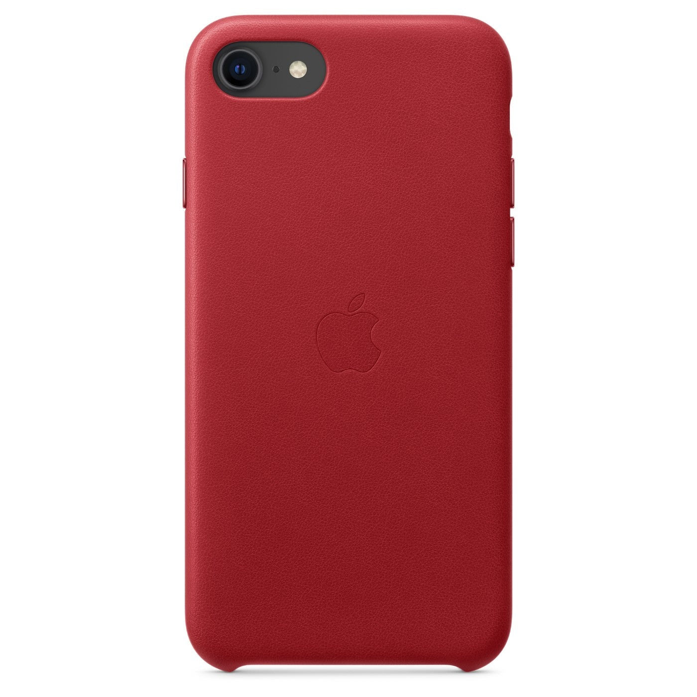 Husa Originala Piele Naturala Apple MXYL2ZM/A - iPhone SE 2022 / 2020 / 8 / 7 Red Resigilat - 190199610491 - 2