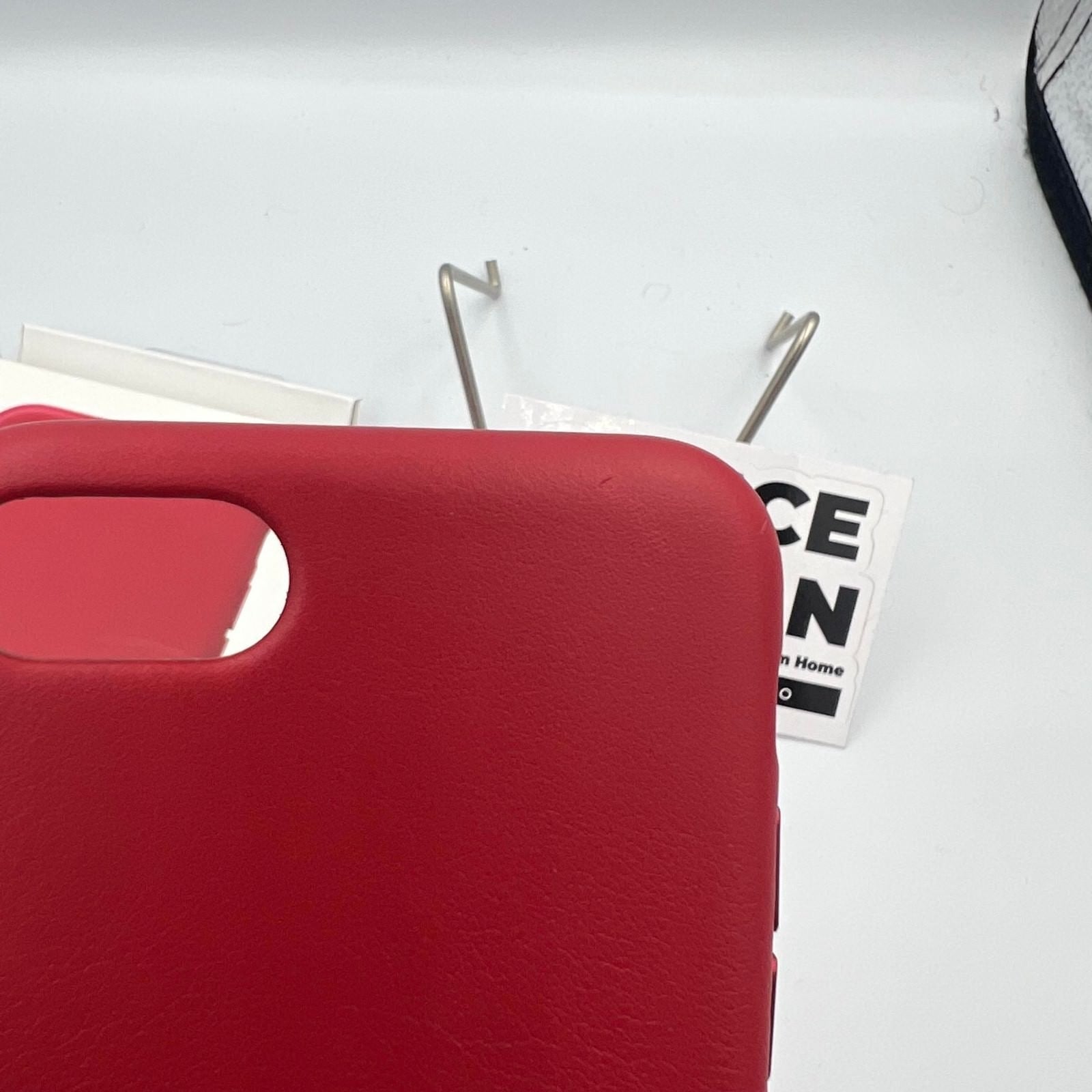 Husa Originala Piele Naturala Apple MXYL2ZM/A - iPhone SE 2022 / 2020 / 8 / 7 Red Resigilat - 190199610491 - 9