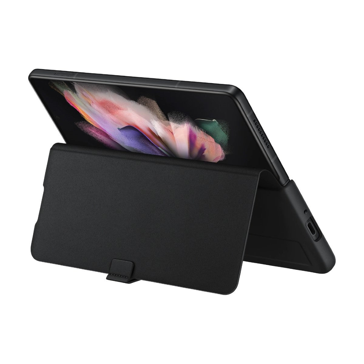 Husa Originala Piele Naturala Samsung Flip Cover EF-FF926 - Galaxy Z Fold 3 - EF-FF926LAEGWW - 8806092632936 - 17
