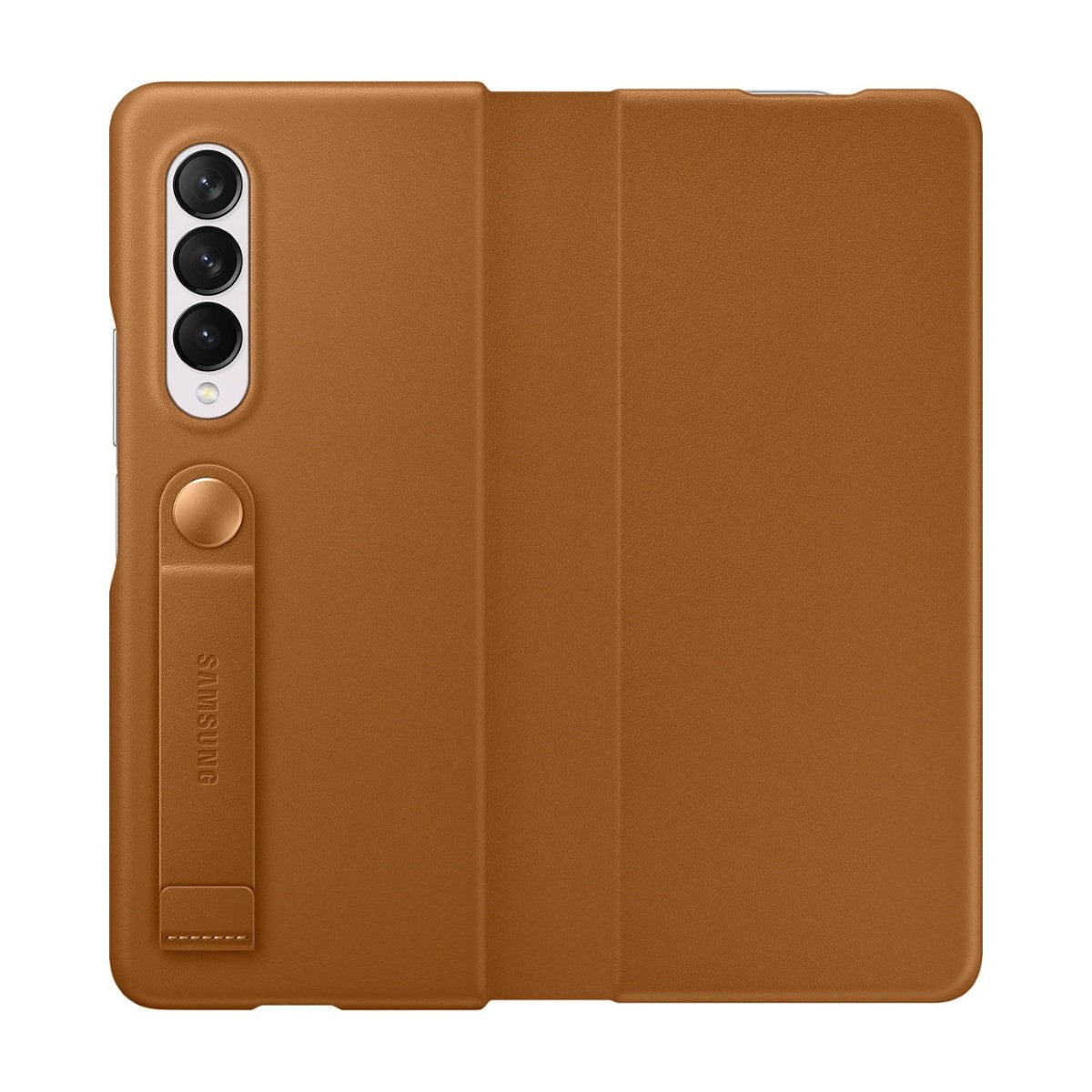 Husa Originala Piele Naturala Samsung Flip Cover EF-FF926 - Galaxy Z Fold 3 - EF-FF926LAEGWW - 8806092632936 - 2