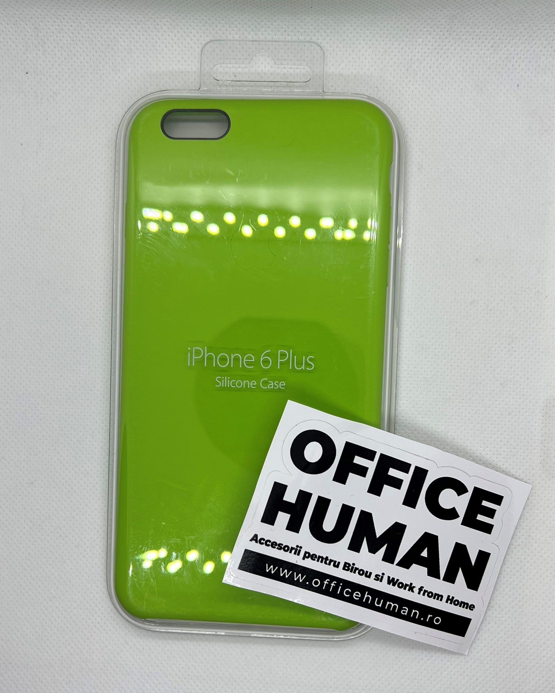 Husa Originala Silicon Apple MGXX2ZM/A - iPhone 6(s) Plus Green Resigilat - 888462019606 - 7
