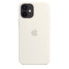 Husa Originala Silicon Apple MHKV3ZM/A MagSafe - iPhone 12 Mini, White, Resigilat