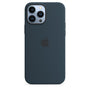 Husa Originala Silicon Apple MM2T3ZM/A MagSafe - iPhone 13 Pro Max, Abyss Blue 