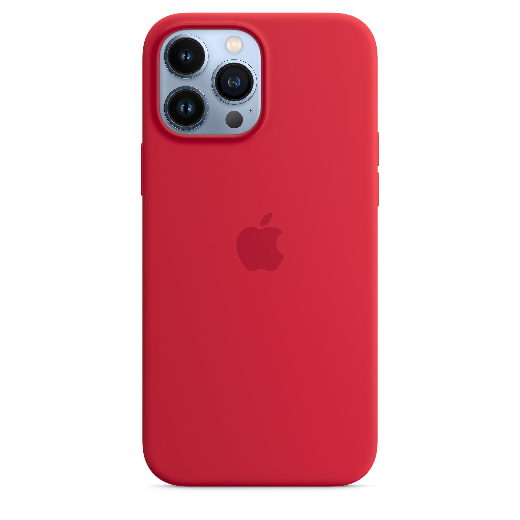 Husa Originala Silicon Apple MM2V3ZM/A MagSafe - iPhone 13 Pro Max Red - 194252781432 - 4