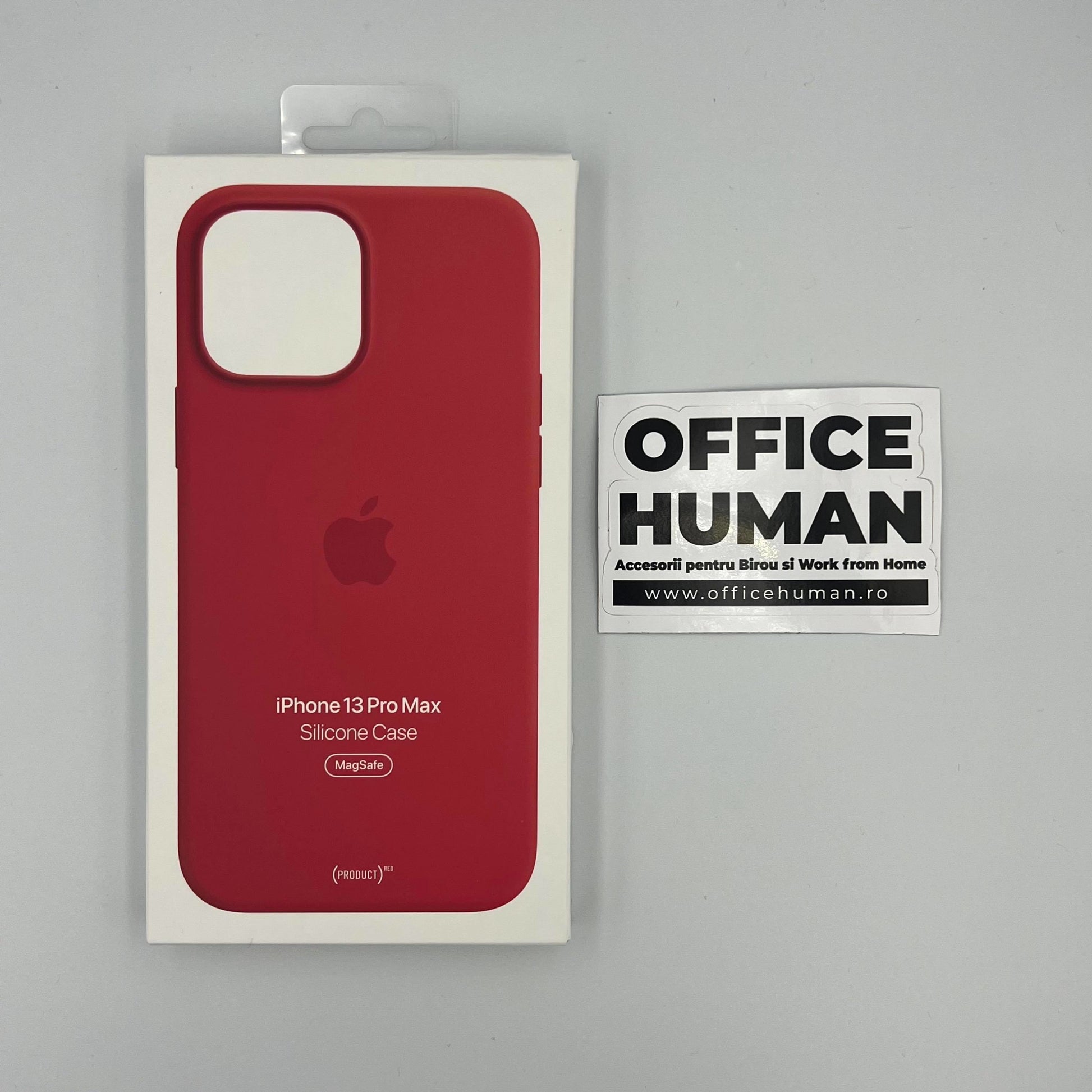 Husa Originala Silicon Apple MM2V3ZM/A MagSafe - iPhone 13 Pro Max Red - 194252781432 - 6
