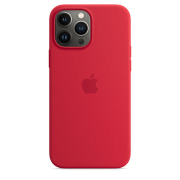 Husa Originala Silicon Apple MM2V3ZM/A MagSafe - iPhone 13 Pro Max Red - 194252781432 - 1