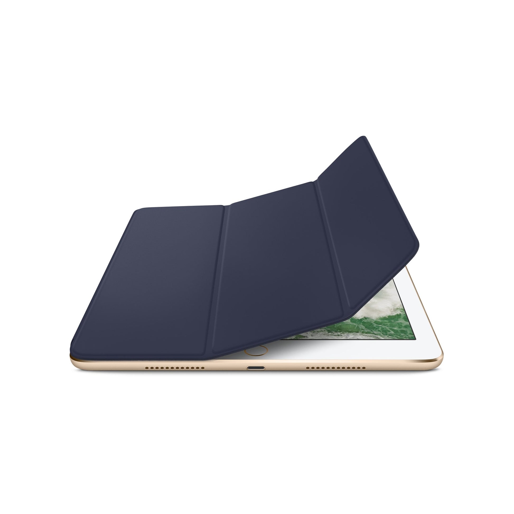 Husa Originala Smart Cover Apple MM2C2FE/A - iPad Air 2 & 1 6 5 9.7’ Midnight Blue Resigilat - 888462814751