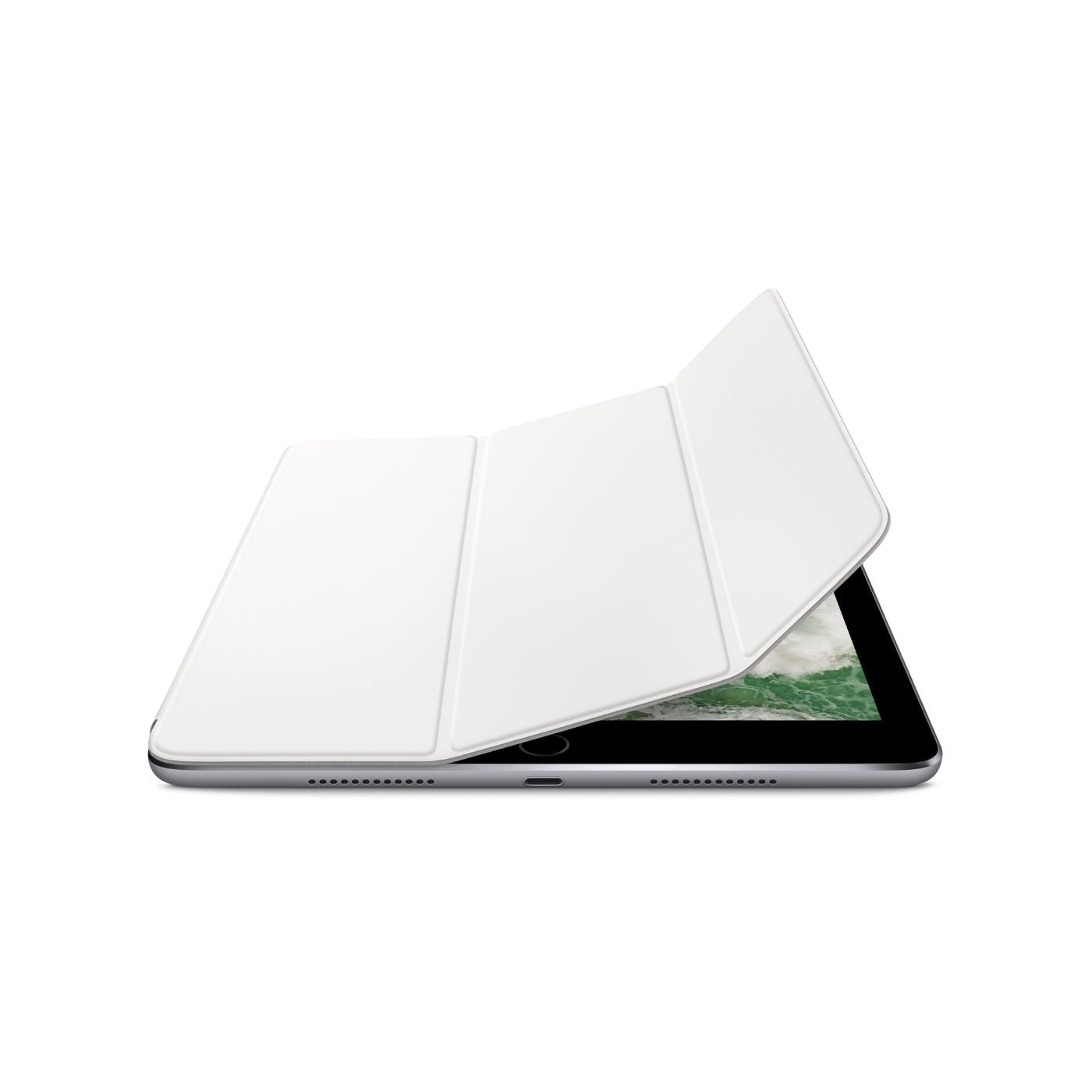 Husa Originala Smart Cover Apple MQ4M2ZM/A - iPad Air 2 & 1 6 5 9.7’ White Resigilat - 190198445780 - 3