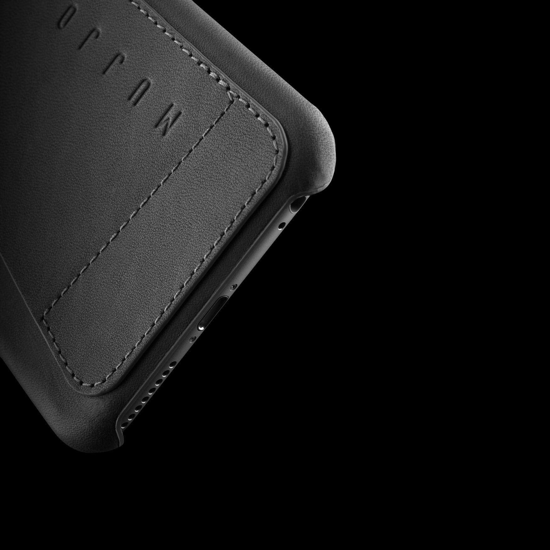Husa Piele Naturala cu Buzunar Card 80° Mujjo - iPhone 6(s) Plus - MUJJO-SL-084-TN - 8718546170980 - 14