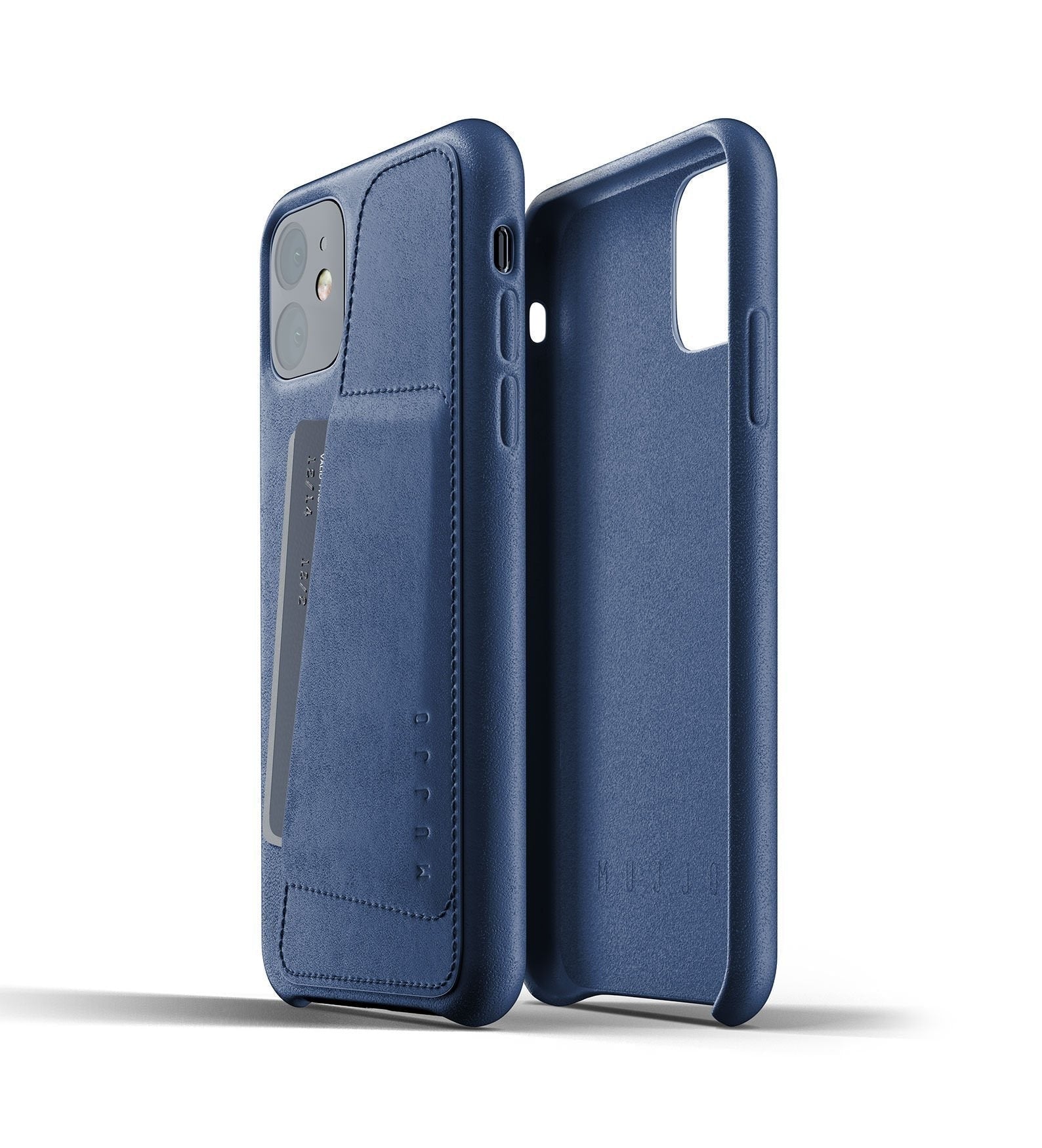 Husa Piele Naturala cu Buzunar Card Mujjo - iPhone 11 - MUJJO-CL-006-GR - 8718546172274 - 13