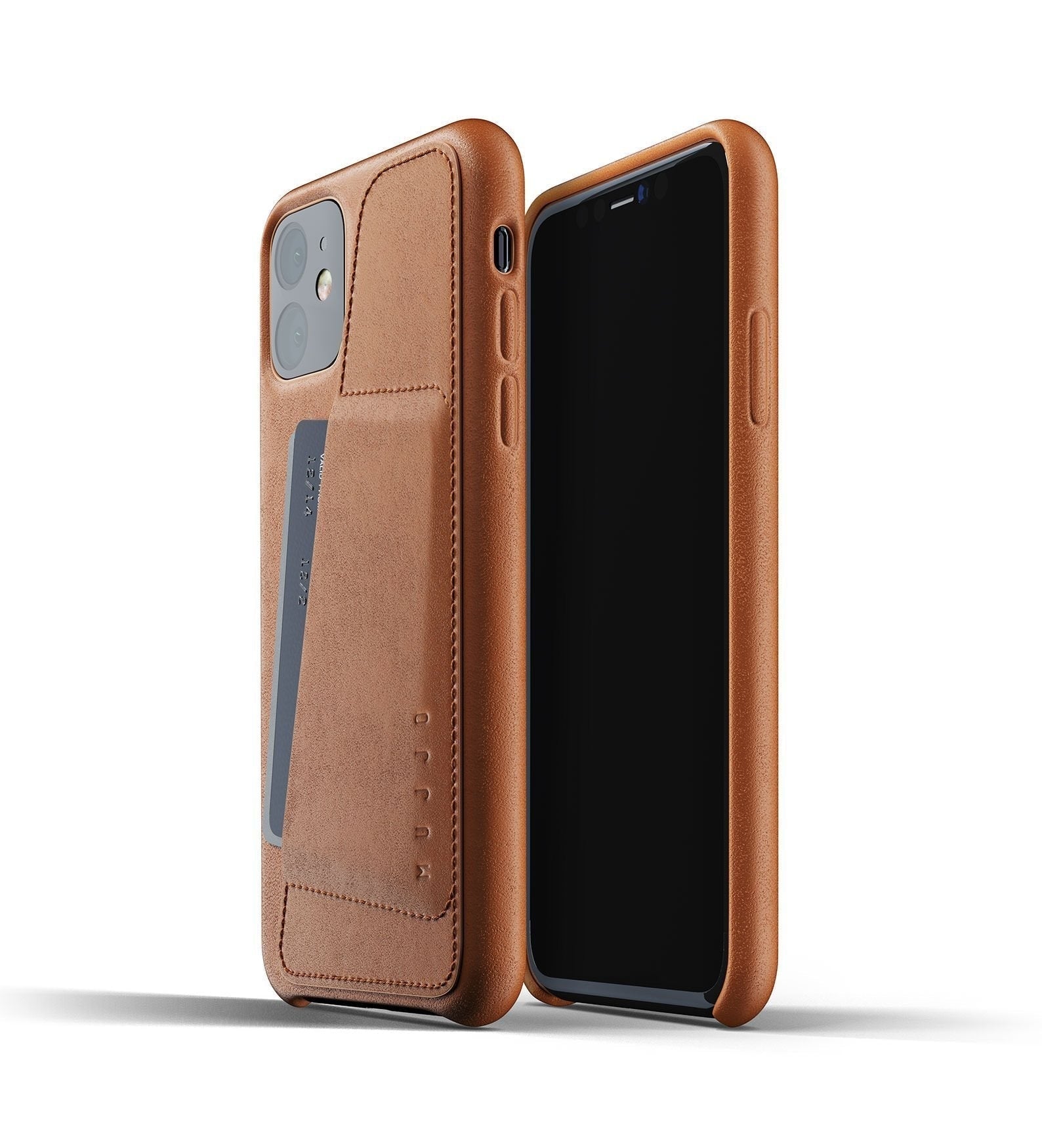 Husa Piele Naturala cu Buzunar Card Mujjo - iPhone 11 - MUJJO-CL-006-GR - 8718546172274 - 17