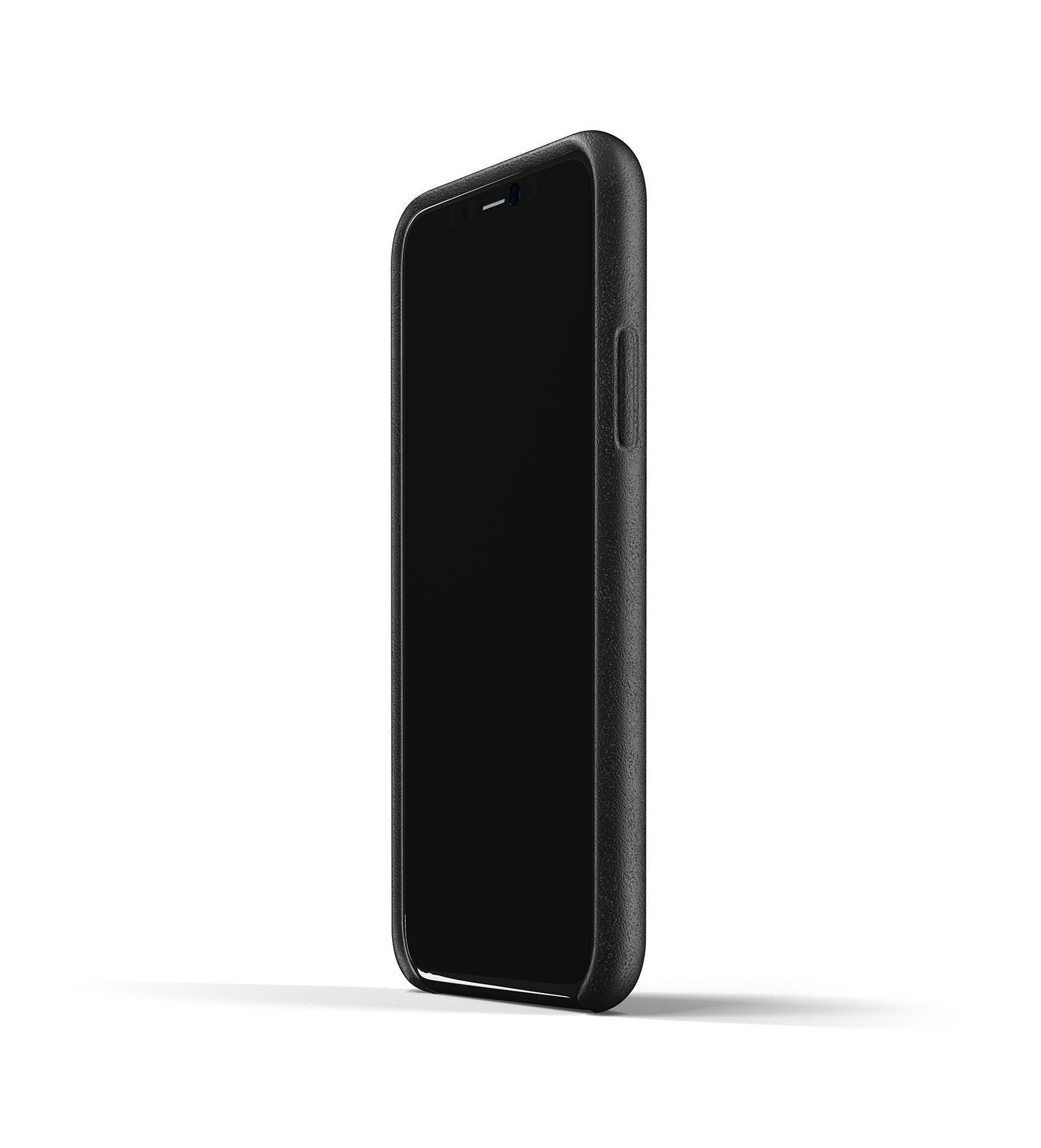 Husa Piele Naturala cu Buzunar Card Mujjo - iPhone 11 Pro - MUJJO-CL-002-GR - 8718546172113 - 14