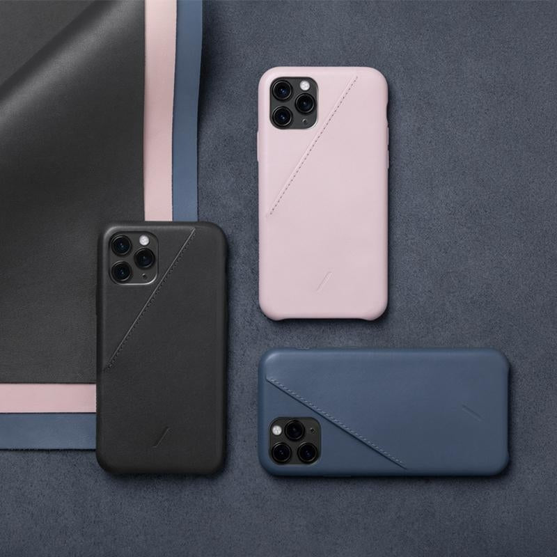 Husa Piele Naturala cu Buzunar Card Native Union Clic - iPhone 11 Pro Max - CCARD-IND-NP19L - 4895200432739 - 22