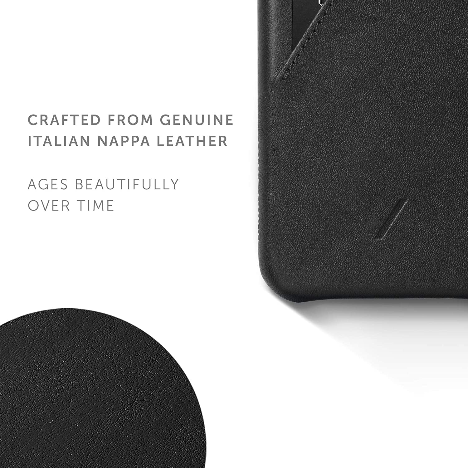 Husa Piele Naturala cu Buzunar Card Native Union Clic - iPhone 11 Pro Max - CCARD-IND-NP19L - 4895200432739 - 17