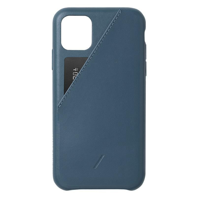 Husa Piele Naturala cu Buzunar Card Native Union Clic - iPhone 11 Pro Max - CCARD-IND-NP19L - 4895200432739 - 2