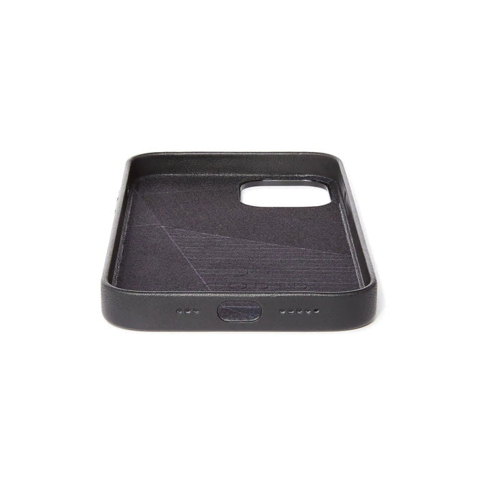 Husa Piele Naturala Decoded Back Cover MagSafe - iPhone 12 Pro Max - Black - D20IPO67BC6BK - 8720254288185 - 9