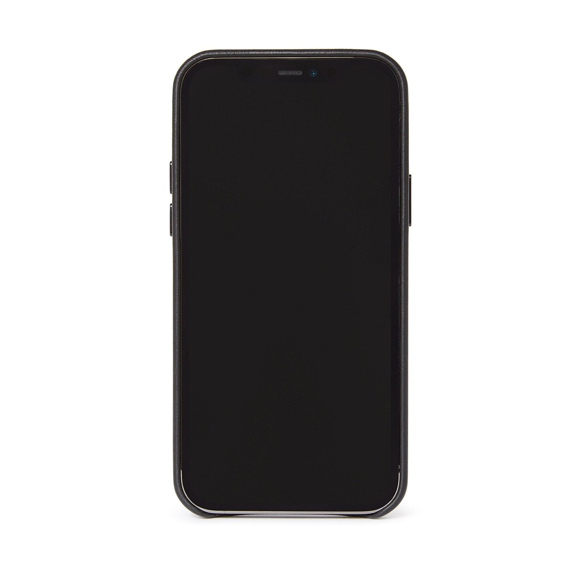 Husa Piele Naturala Decoded Back Cover MagSafe - iPhone 12 Pro Max - Black - D20IPO67BC6BK - 8720254288185 - 6