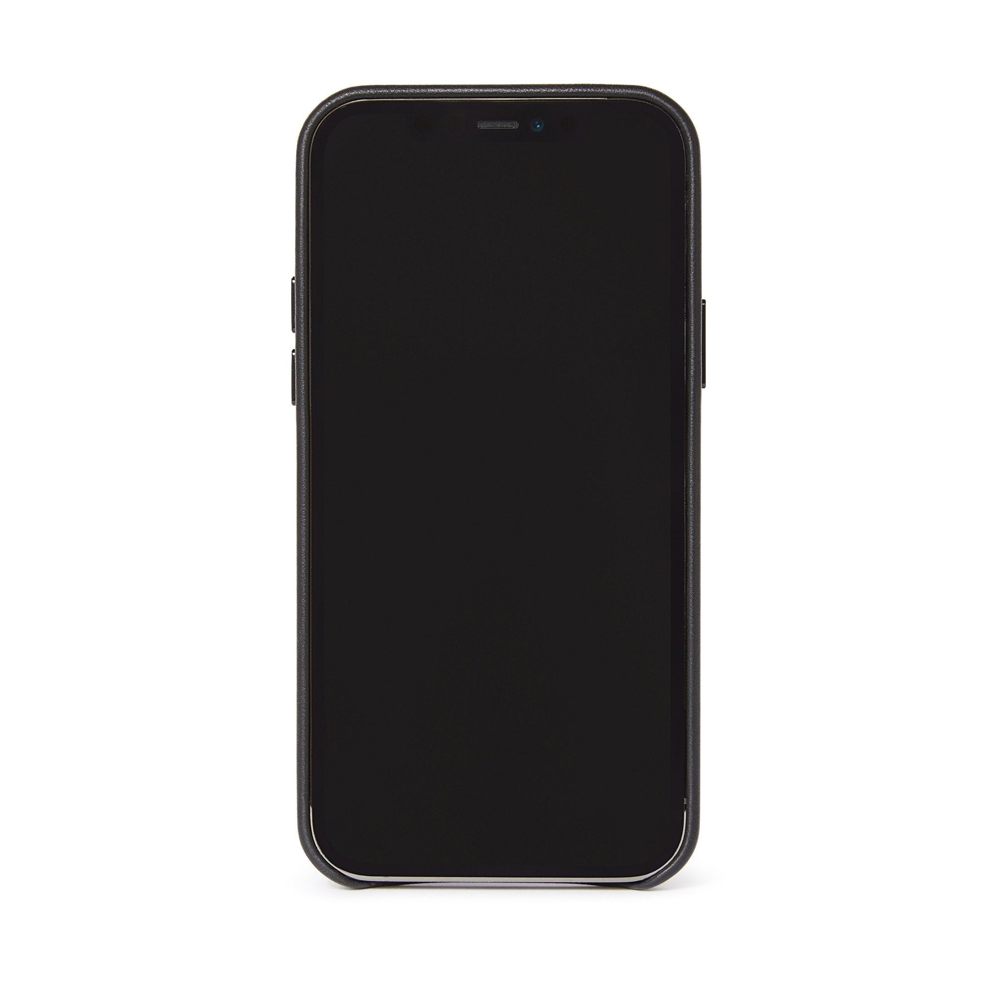 Husa Piele Naturala Decoded Back Cover MagSafe - iPhone 12 Pro Max - Black - D20IPO67BC6BK - 8720254288185 - 6