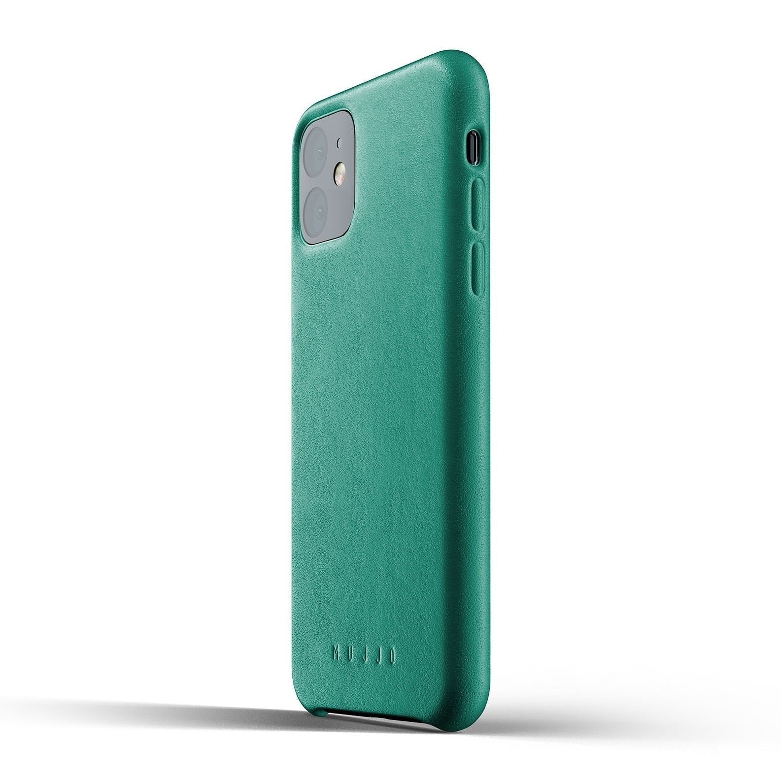 Husa Piele Naturala Mujjo - iPhone 11 - Alpine Green - MUJJO-CL-005-GR - 8718546172236 - 1