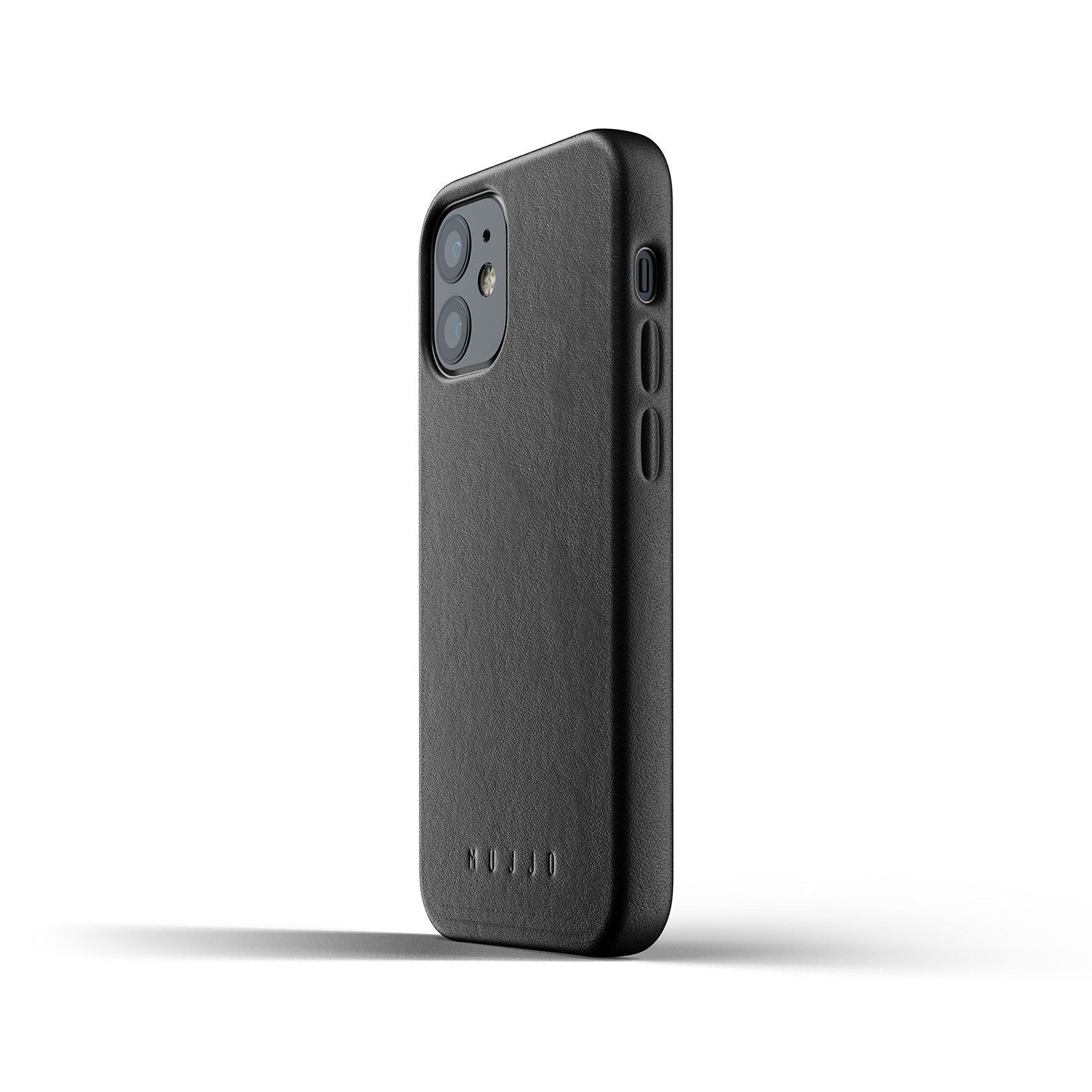 Husa Piele Naturala Mujjo - iPhone 12 Mini - Black - MUJJO-CL-013-BK - 8718546172755 - 6