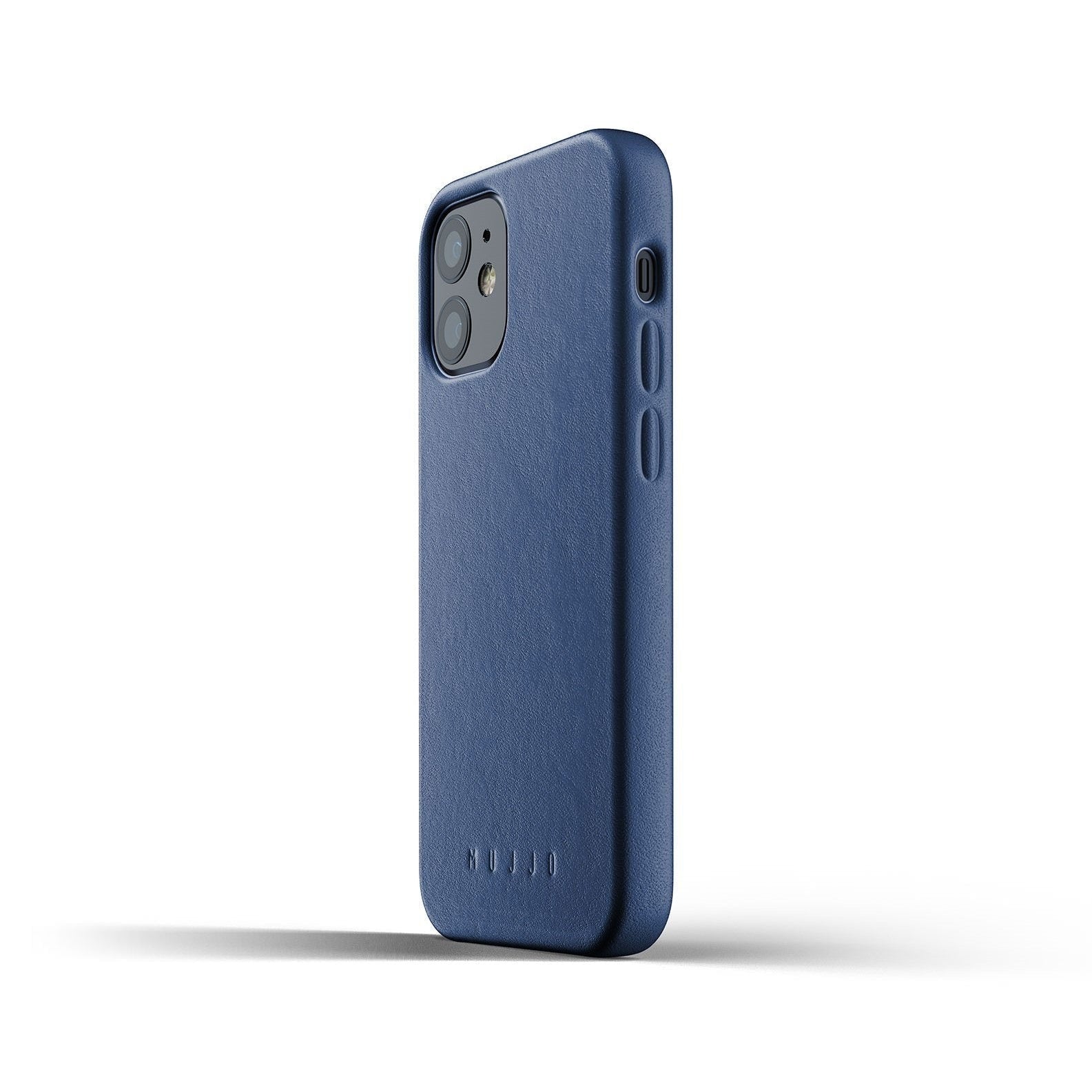 Husa Piele Naturala Mujjo - iPhone 12 Mini - Monaco Blue - MUJJO-CL-013-BL - 8718546172762 - 11