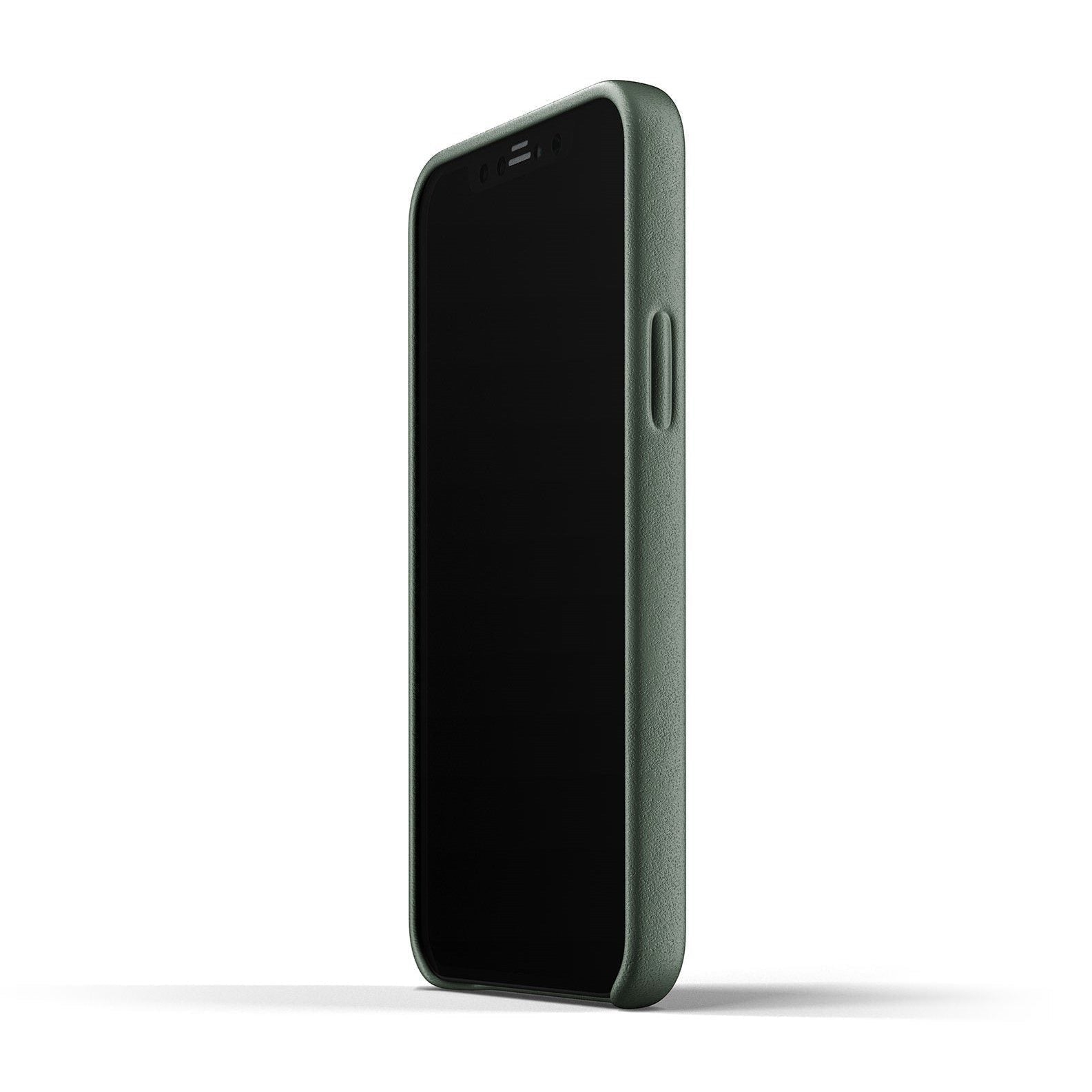 Husa Piele Naturala Mujjo - iPhone 12 & Pro - MUJJO-CL-007-BK - 8718546172595 - 18