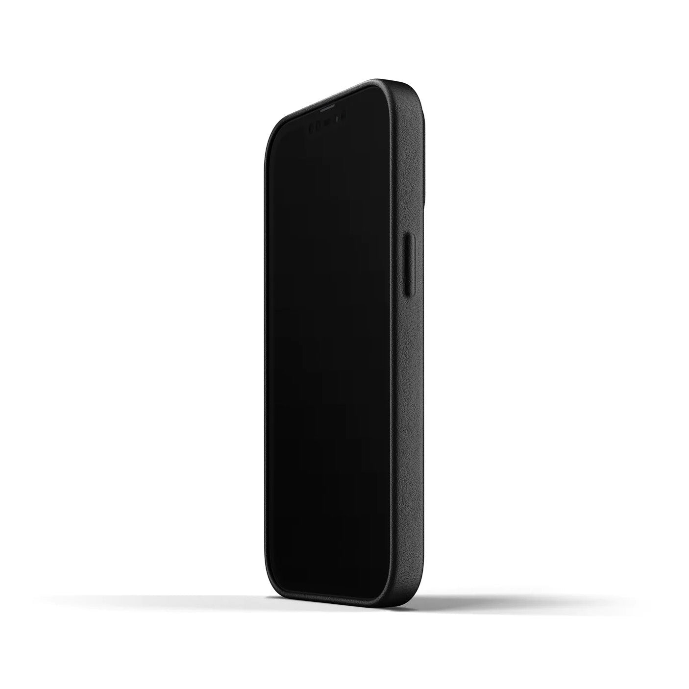 Husa Piele Naturala Mujjo - iPhone 13 Pro - Black - MUJJO-CL-015-BK - 8718546172502 - 2