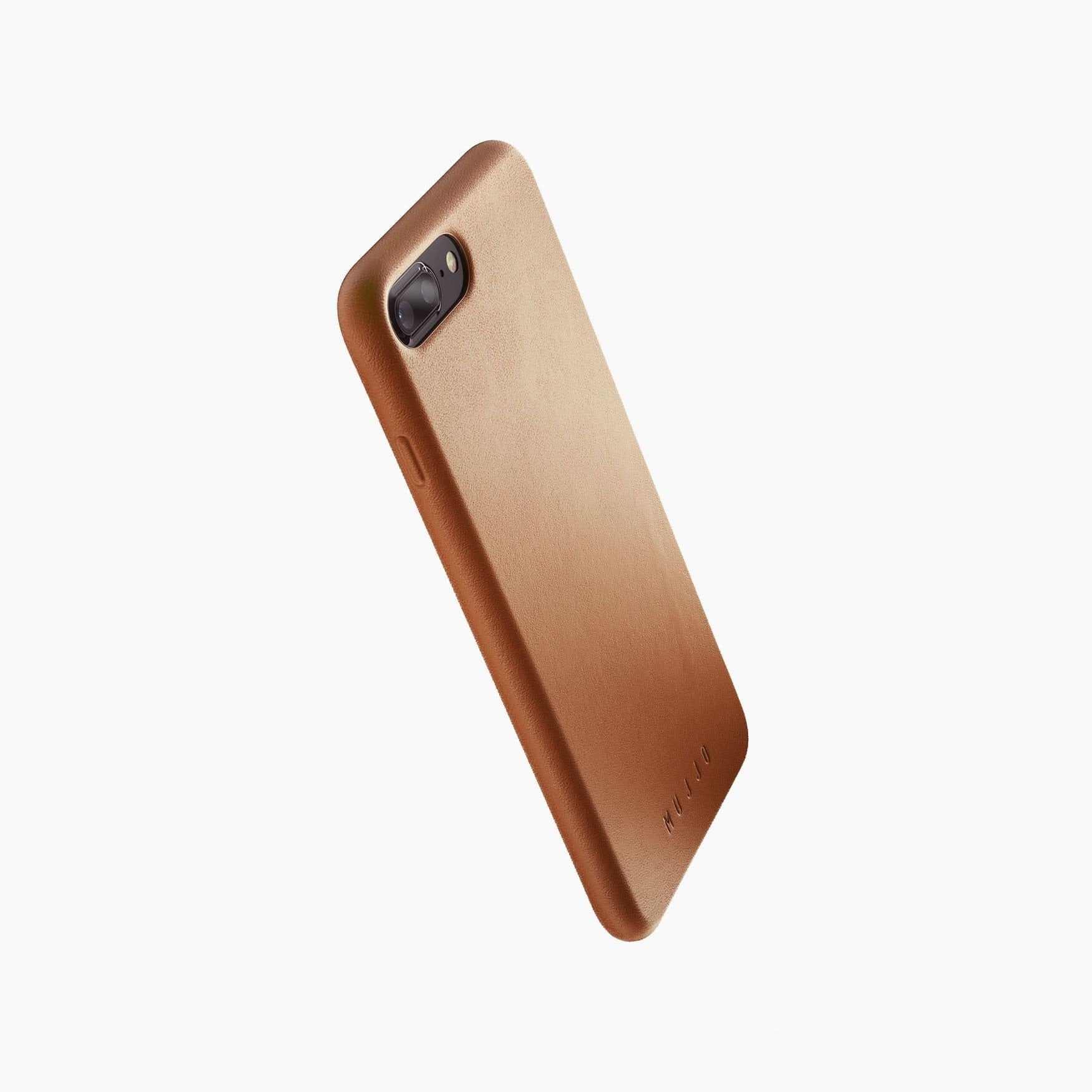 Husa Piele Naturala Full Mujjo - iPhone 8 Plus / 7 - MUJJO-CS-094-TN - 8718546171710 - 2