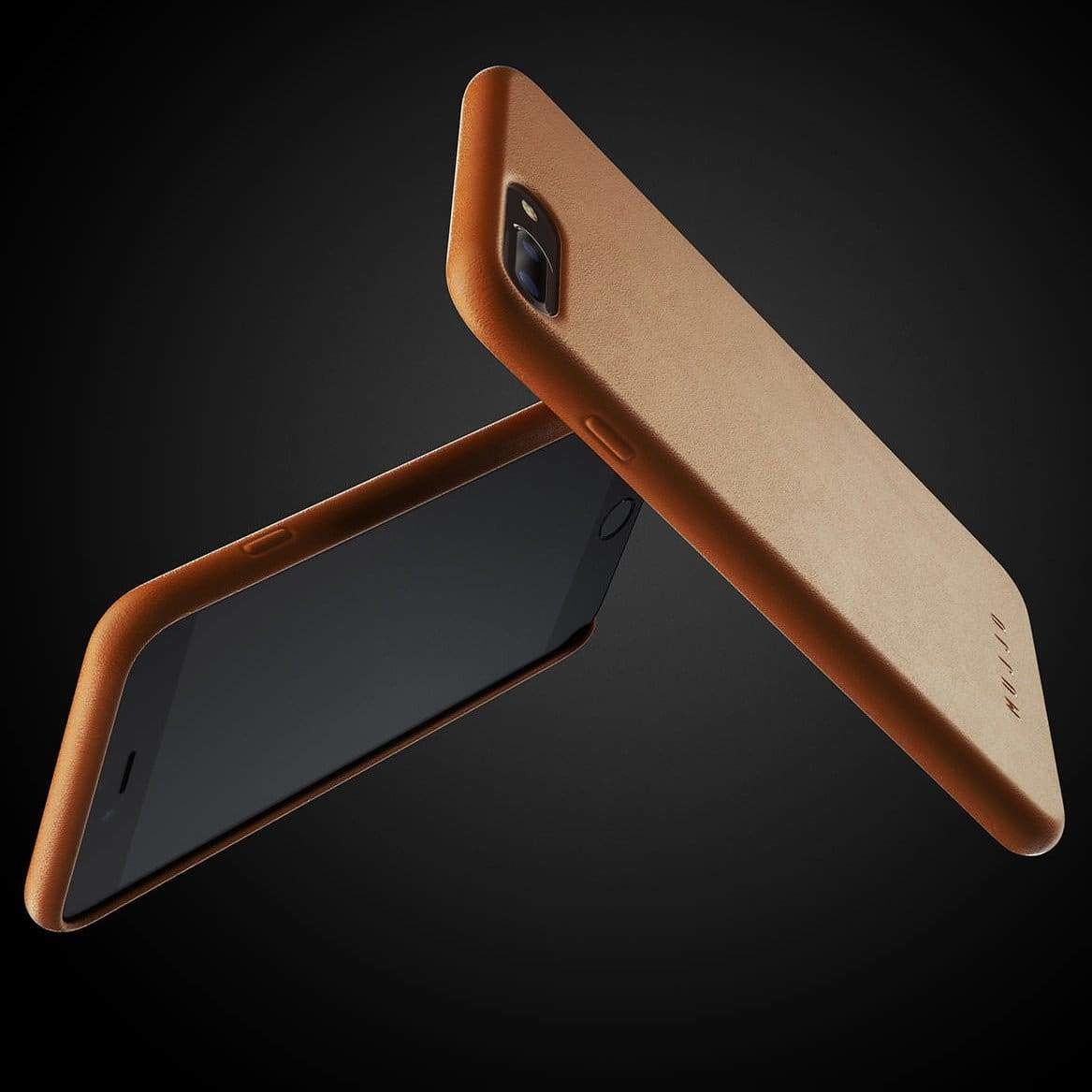 Husa Piele Naturala Full Mujjo - iPhone 8 Plus / 7 - MUJJO-CS-094-TN - 8718546171710