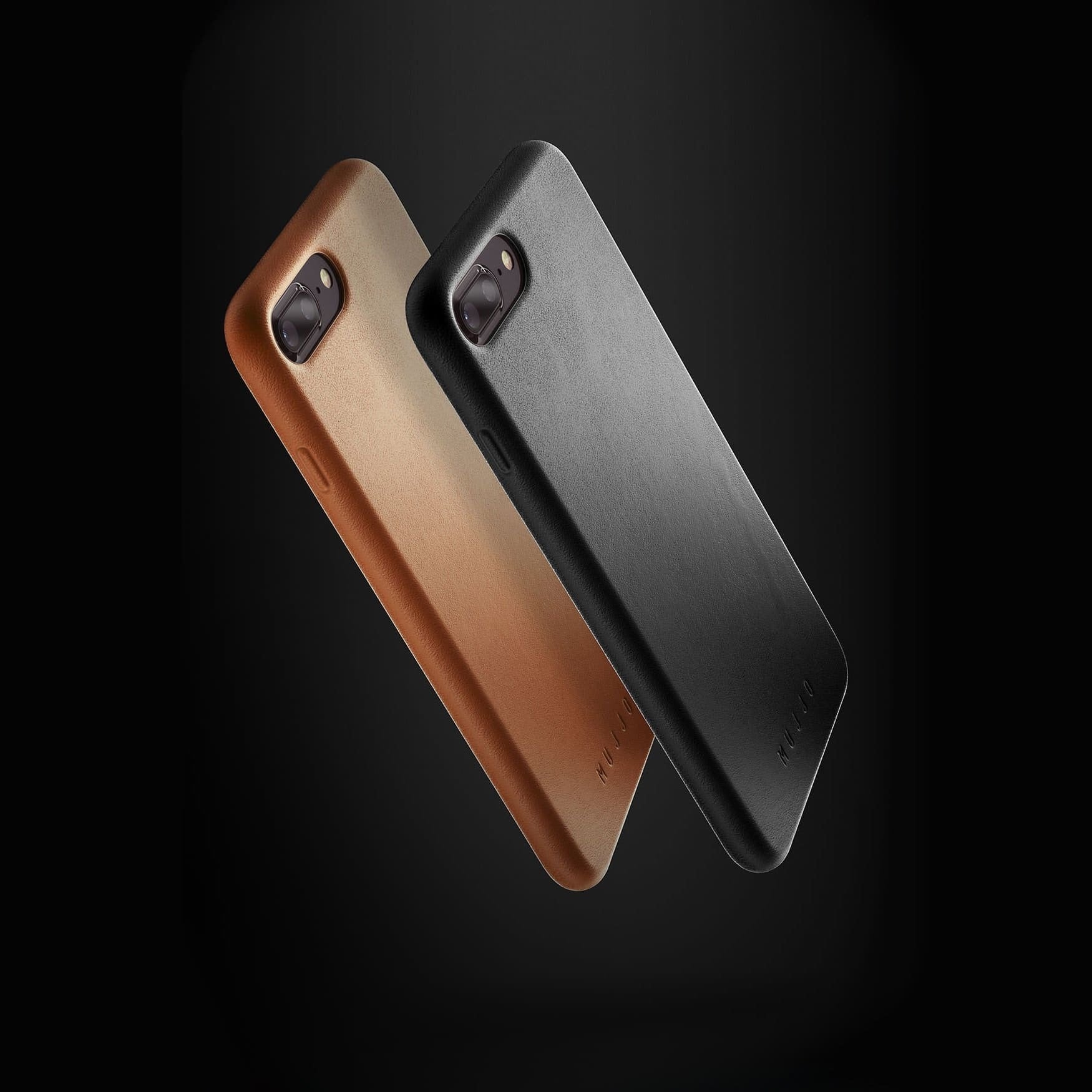 Husa Piele Naturala Full Mujjo - iPhone 8 Plus / 7 - MUJJO-CS-094-TN - 8718546171710