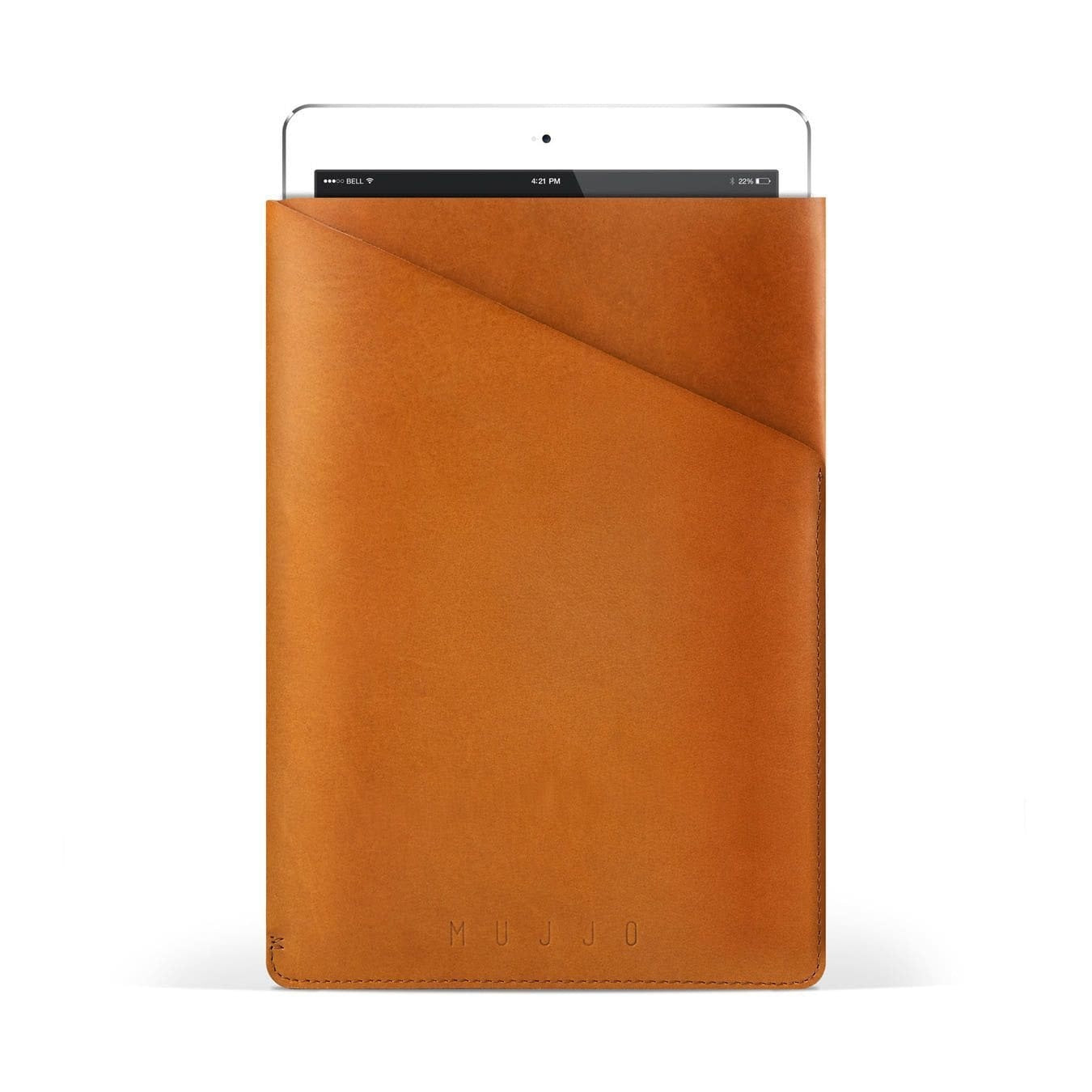 Husa Piele Naturala Mujjo Slim Fit - iPad 9.7’ (6/5/4/3/2/1 - Air 2/1 - Pro 9.7’) - MUJJO-SL-013-TN - 8718546170638 - 2