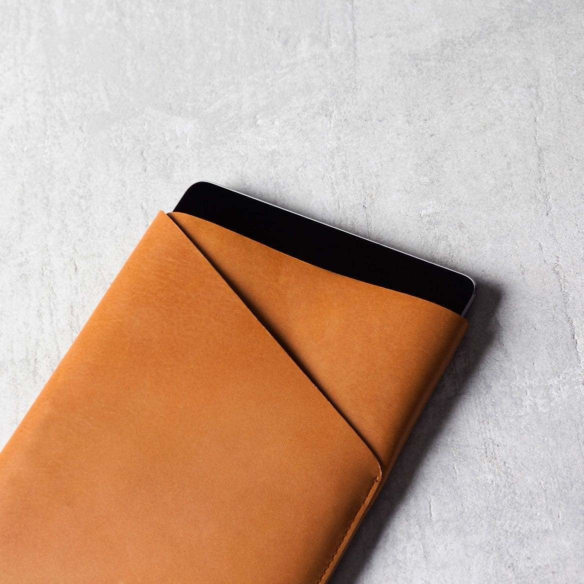 Husa Piele Naturala Mujjo Slim Fit - iPad 9.7’ (6/5/4/3/2/1 - Air 2/1 - Pro 9.7’) - MUJJO-SL-013-TN - 8718546170638 - 4