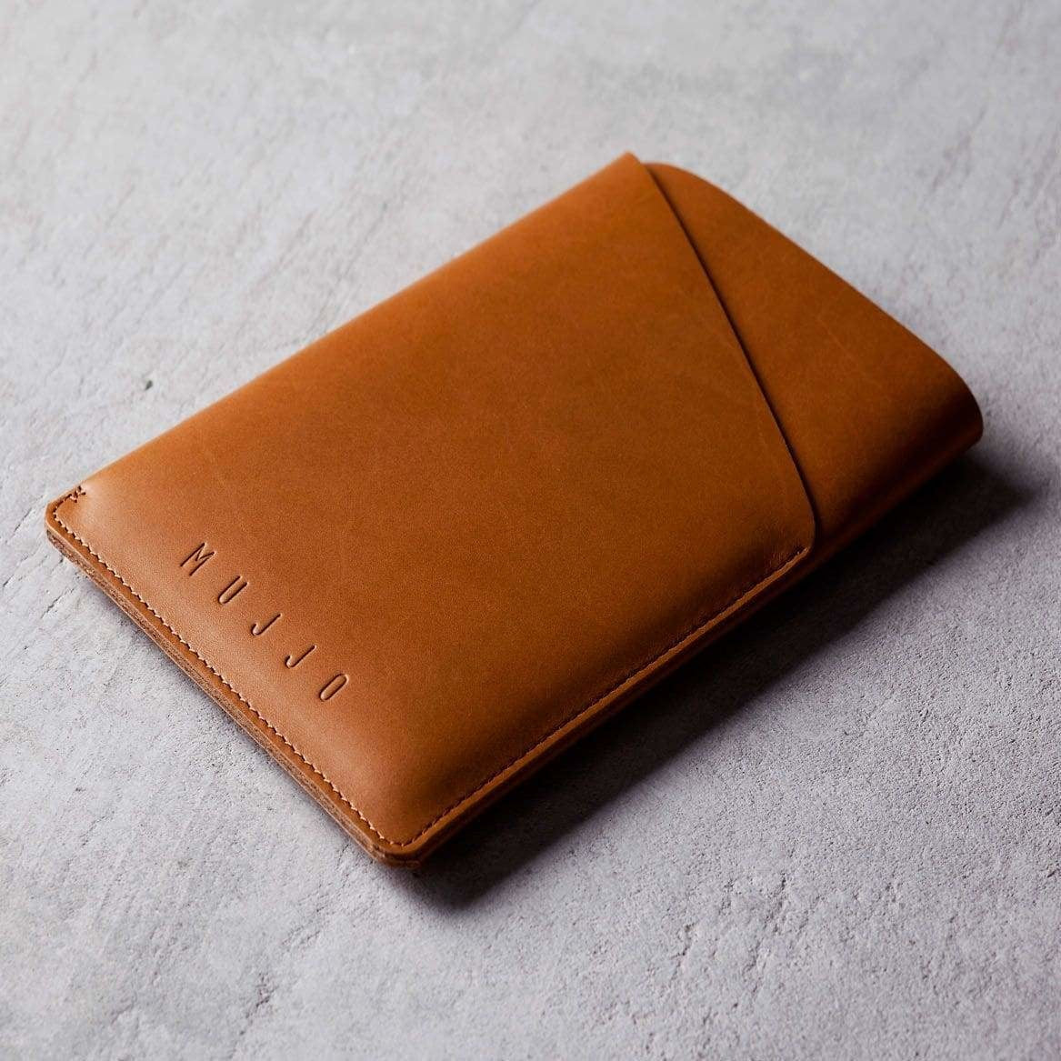 Husa Piele Naturala Mujjo Slim Fit - iPad Mini (6/5/4/3/2/1) - MUJJO-SL-028-BK - 8718546170621 - 18