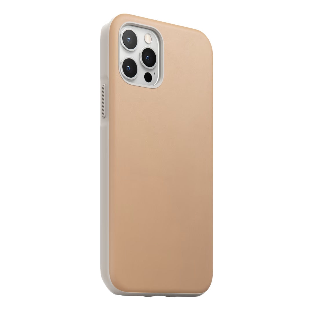 Husa Piele Naturala Nomad Rugged MagSafe - iPhone 12 Pro & - Natural - NM01972785 - 856500019727 - 5