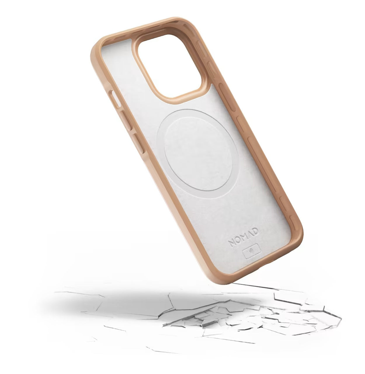 Husa Piele Naturala Nomad Rugged MagSafe - iPhone 13 - Natural - NM01065685 - 856500010656 - 7