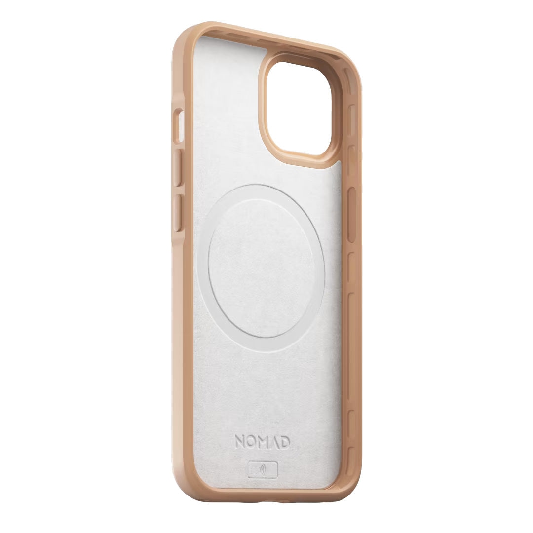 Husa Piele Naturala Nomad Rugged MagSafe - iPhone 13 - Natural - NM01065685 - 856500010656 - 5