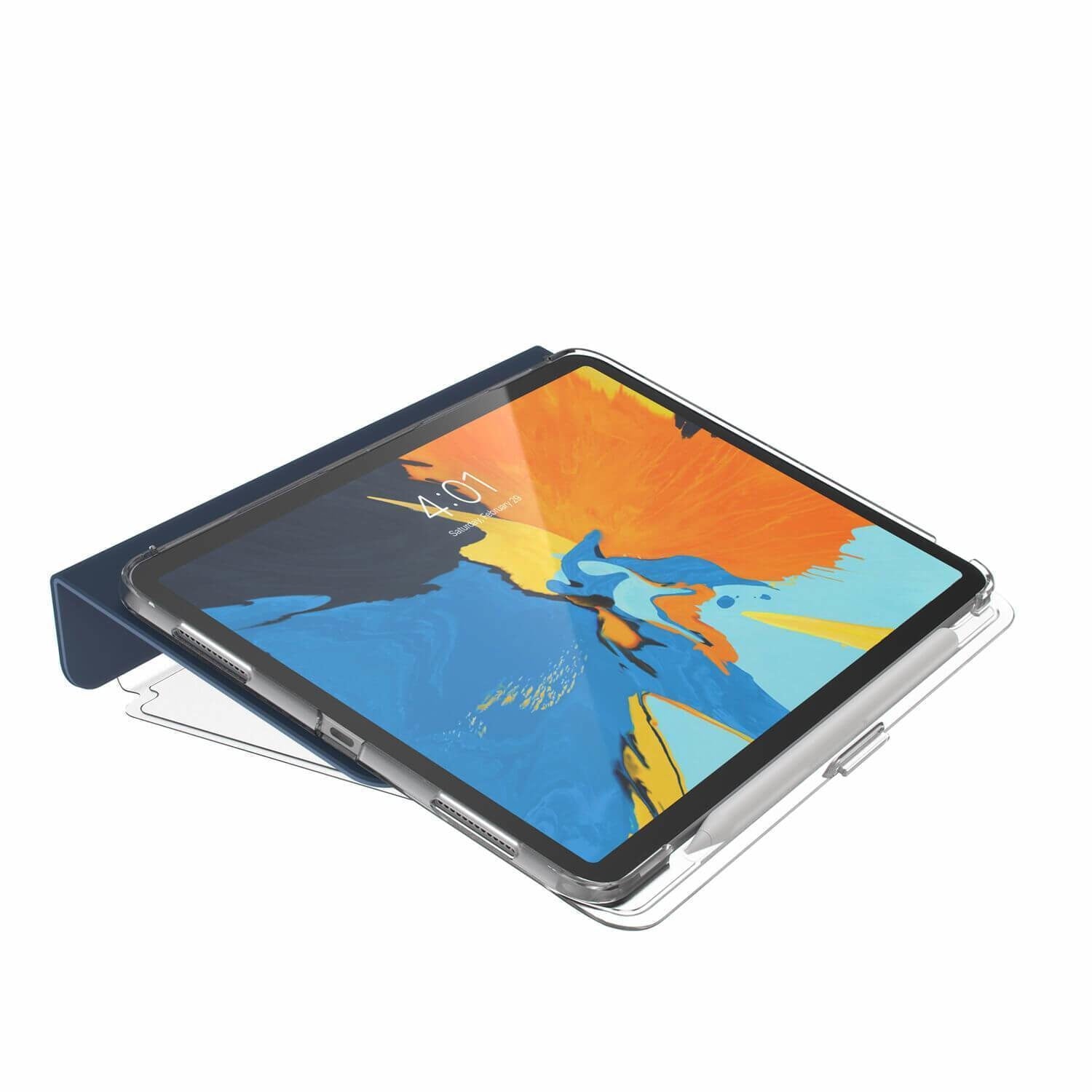 Husa Speck Balance Folio Clear Case - iPad Pro 11” (2018) & Air 5 / 4 - 122012-7578 - 848709066312 - 10