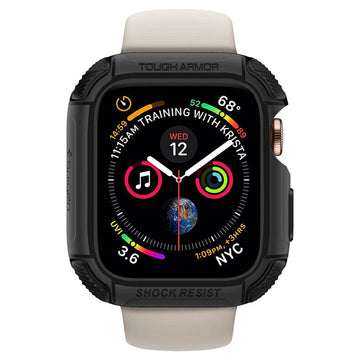 Husa Spigen Tough Armor - Apple Watch 4 5 6 & SE (44 mm) - Black - 062CS24477 - 8809613760439 - 1