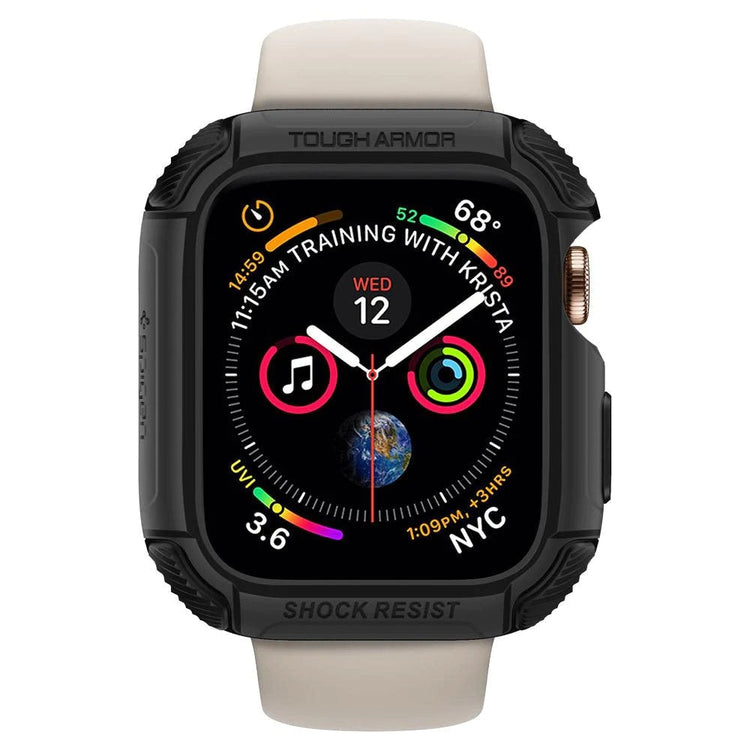 Husa Spigen Tough Armor - Apple Watch 4 5 6 & SE (44 mm) - Black - 062CS24477 - 8809613760439 - 1