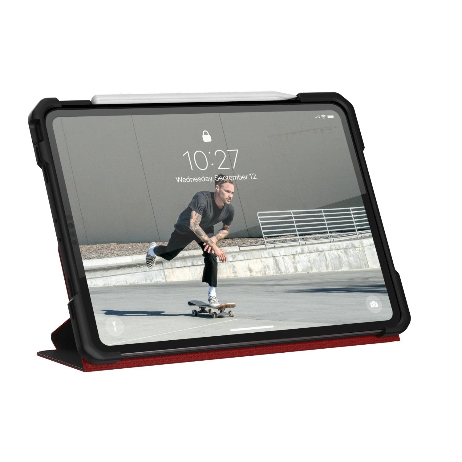 Husa Urban Armor Gear Metropolis - iPad Pro 12.9’ (2020/2018) - Red - 122066119494 - 812451034752 - 6